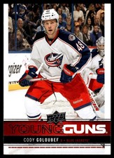 2012-13 Upper Deck Young Guns Cody Goloubef Rookie Columbus Blue Jackets #215