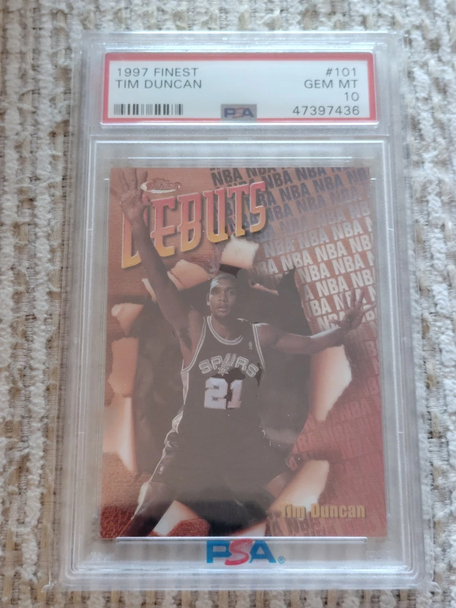 NBA tim duncan rc 10種類セット Tim Duncan Basketball Grade 10 Rookie Sports Trading Cards