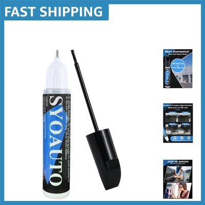 Black Touch Up Paint Pen & Brush for Effortless Car Scratch Repair