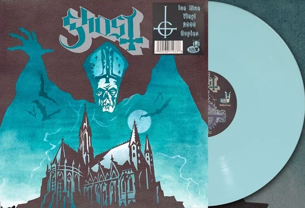 Ghost Band Opus Eponymous Album T-Shirt – Official Black Metal Graphic Tee (S-3XL)