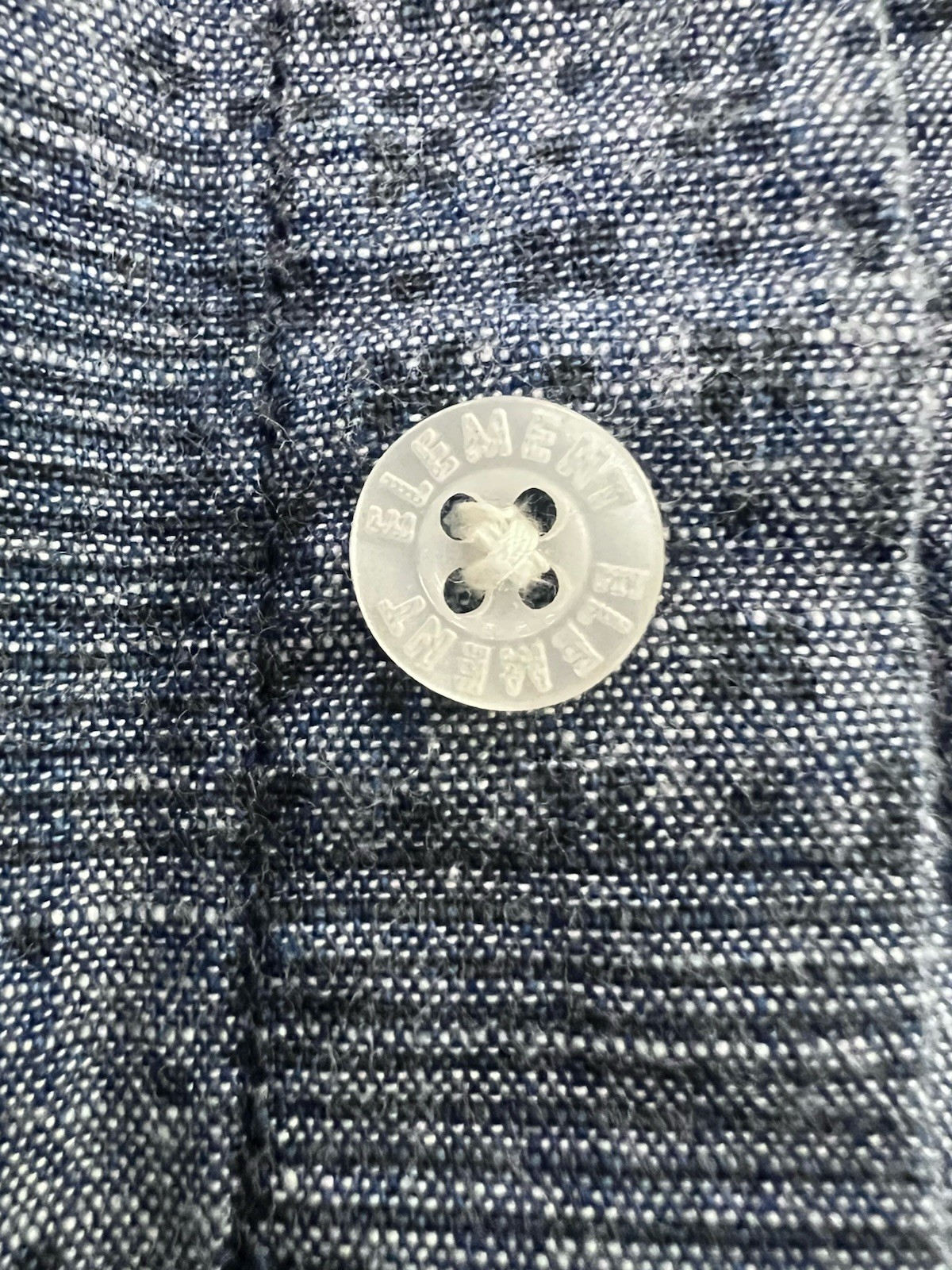 Element Blue Checkered Button Down Short Sleeve S… - image 3