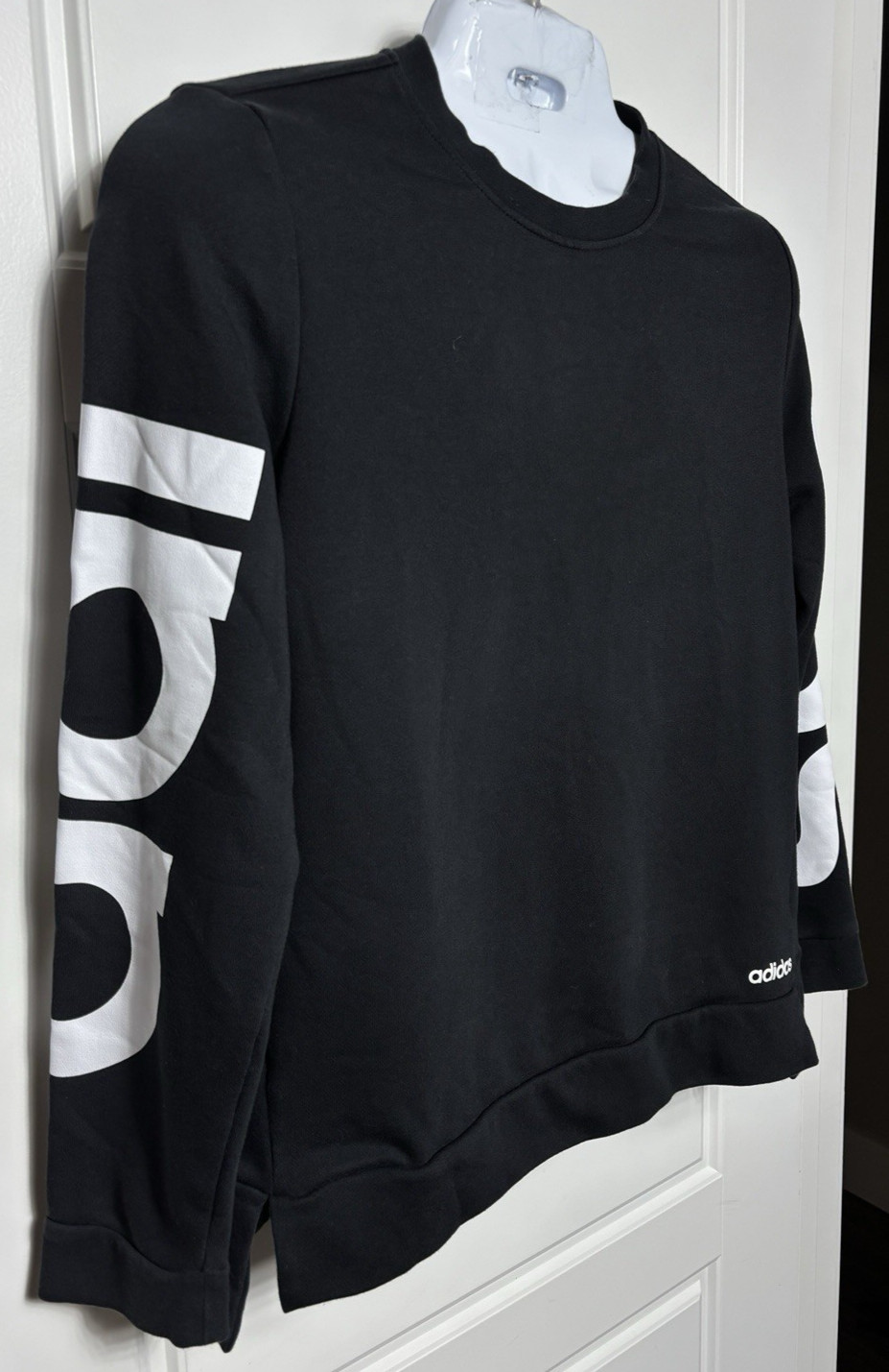 Adidas Essentials Climalite Crew Neck Sweatshirt … - image 3