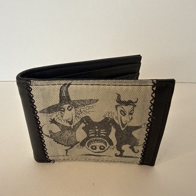 Disney The Nightmare Before Christmas Trio Bifold Wallet BIOWORLD Tim Burton 
