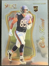 2020 Panini Select Football Cole Kmet Select Certified Rookies RC #SCR-18