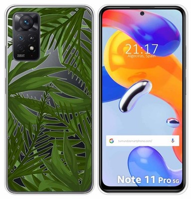 Funda TPU Transparente für Xiaomi Redmi Note 11 Pro / 11 Pro 5G Design Jun