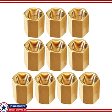 10pc Brake Line Fittings 316 Tube Sae Inverted Flare Unions 38-24 Unf Assort