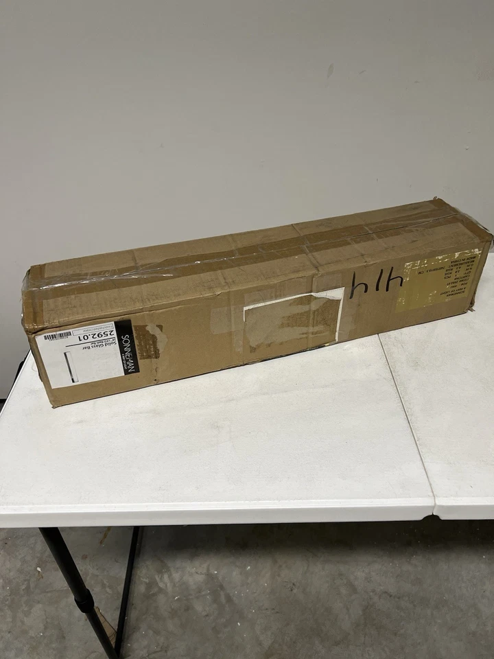 Sonneman Barra de Vidrio Sólido 24” Barra de Baño LED 2592.01 Tocador Foto 2 de 4