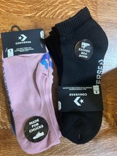 Converse Women Socks TWO 3-packs ultra low and quarter
