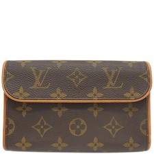 LOUIS VUITTON Marsupio Pochette Fiorentino Monogram Tela Monogram Oro