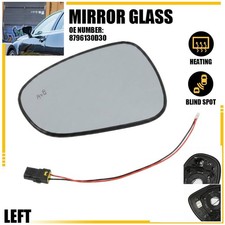 Driver Side Heated Blind Spot Mirror Glass Fit Lexus Es350 Is350 Rc350 Ls460 Usa