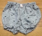 Disney Baby Bloomers Gray Heart Print 3-6 Months Elastic Waist Blended Fabric — photo 1