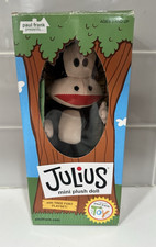 Paul Frank Julius Monkey Plush Doll Black with Tree Fort Playset
