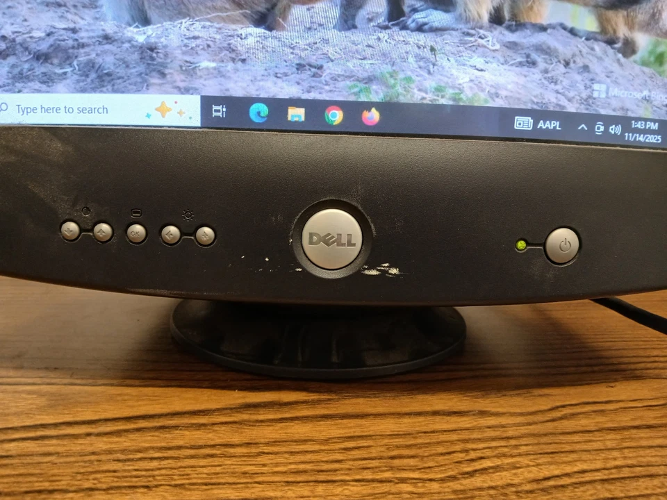 Dell M991 19" CRT Monitor Screen VGA 15-pin D-sub w/ Stand Tested!✅ - Image 4 of 4