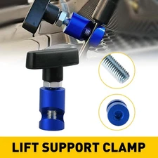 Engine Hood Lift Rod Support Clamp Shock Strut Prop Stopper Retainer Tool Blue