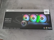 Thermaltake TH360 ARGB Sync V2 CPU Liquid Cooler 120mm Fans 360mm Radiator