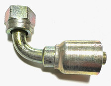 Parker 3/8" Female BSPP to 3/8" Hose 90° Elbow Hydraulic Fitting 1B243-6-6