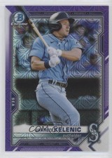 2021 Bowman Chrome Prospects Mega Box Purple Mojo Refractor Jarred Kelenic 0m4r