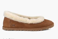 AUTHENTIC WOMEN  S UGG ZORA BALLET FLAT CHESTNUT US 5 5.5 6 6.5 7 7.5 8 8.5 9 10