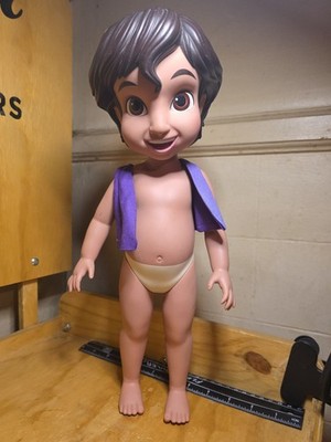 Disney Store Aladdin Doll 16  Animator Toddler Collection 2011 Prince Ali Toy