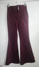 Forever 21 Pants Womens 28 Burgundy High Rise...