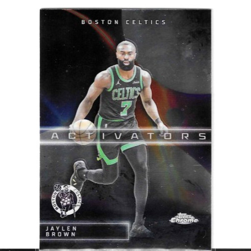 2025-26 Topps Chrome Jaylen Brown Activators AC-3 Boston Celtics