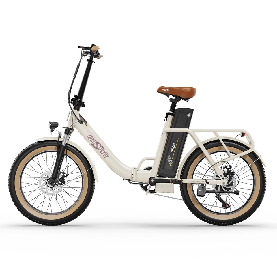 ONESPORT OT16-2 Elektrofahrrad 20 Zoll Trekking ebike 48V/17Ah Klappbar 7 Gänge - Bild 3 von 4