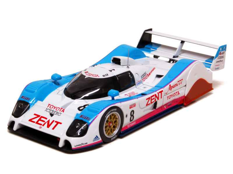 Miniature Ebbro 1/43 Toyota TS010 Zent 1992 #8 – Le Mans 24H – Diecast