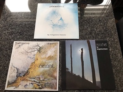 Tangerine Dream Virgin Vinyl Phaedra,Cyclone und Ricochet