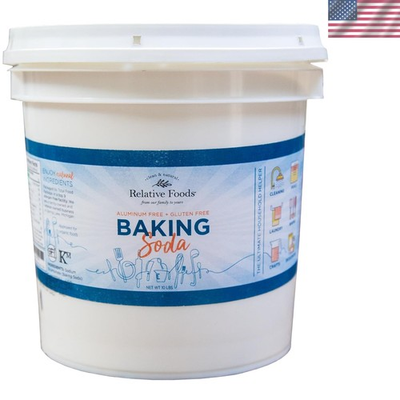 #ad Bulk Baking Soda for Cooking Cleaning Deodorizing amp; More 10 lb Pail Pure ... $82.99