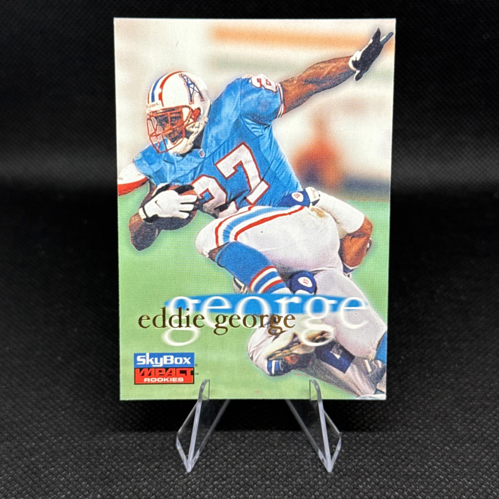 1996 Skybox Impact Rookies - Eddie George #24 (RC)