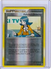 Felicity's Drawing 98/106 Great Encounters Reverse Holo Supporter Trainer NM on eBay