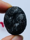 28G Saffordite-Rare Arizona glassy meteorite half transparent cintamani  34MM — photo 5