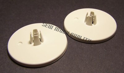 SPOOL CAP (2pc) Large Elna 740 Excellence 8000 9000 9006 CLUB DIVA Pfaff 4752 +