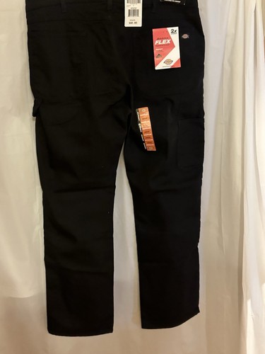 Dickies - Men's Tough Max Carpenter Pants, Black, 40W x 32L Straight Leg (A1) - Picture 2 of 3