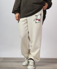 Sanrio Characters Sweatpants Fleece Lined Pochacco Unisex JP LTD Original