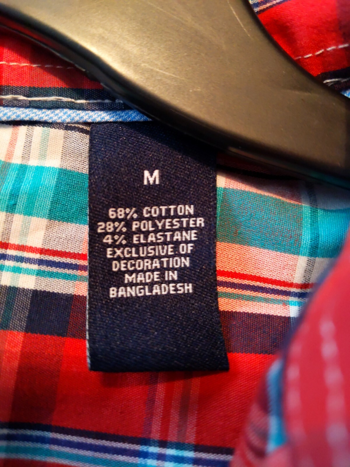 Chaps Stretch Easy Care Long Sleeve Shirt M eBay