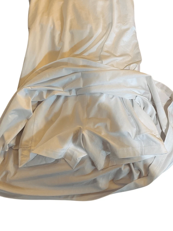 Ideology Vestido Deportivo Mujer Rendimiento Blanco Con Pantalones Cortos Talla XS Foto 4 de 4