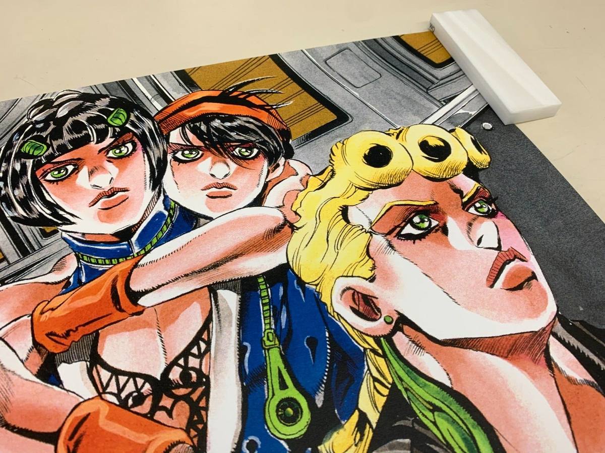 JOJO's Bizarre Adventure Part5 VENTO AUREO B2 Poster EXHIBITION