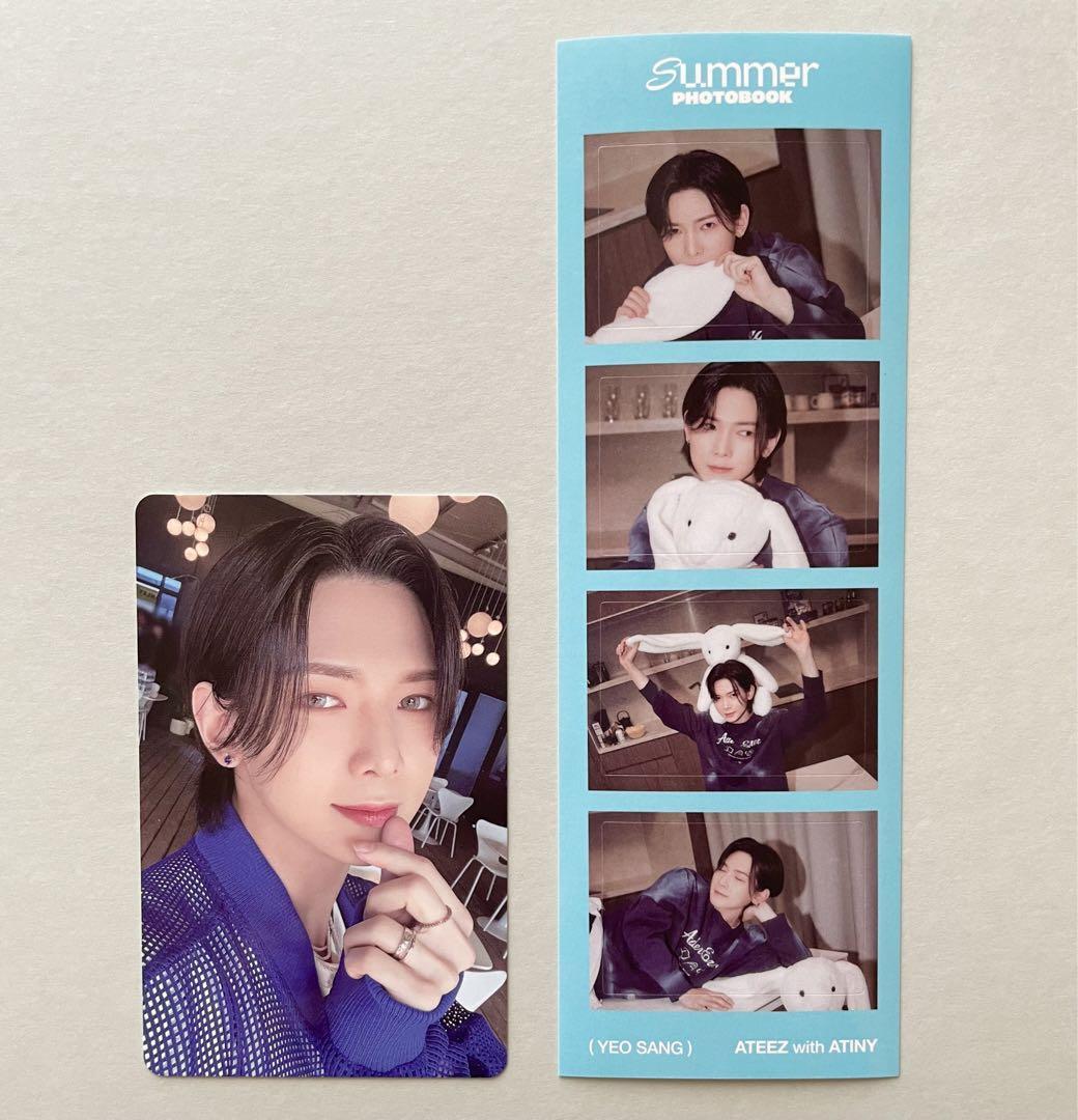 ATEEZ 2023 SUMMER PHOTO BOOK Photo card + sticker set | eBay
