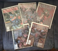 Official Wildstorm Comic Book Magazine Set Resident Evil Lot #1-5 NEAR-MINT 8.5+