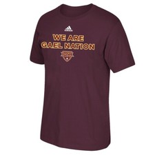 Camiseta Iona Gaels NCAA Adidas "We Are Gael Nation" Gráfica Para Hombre Granate