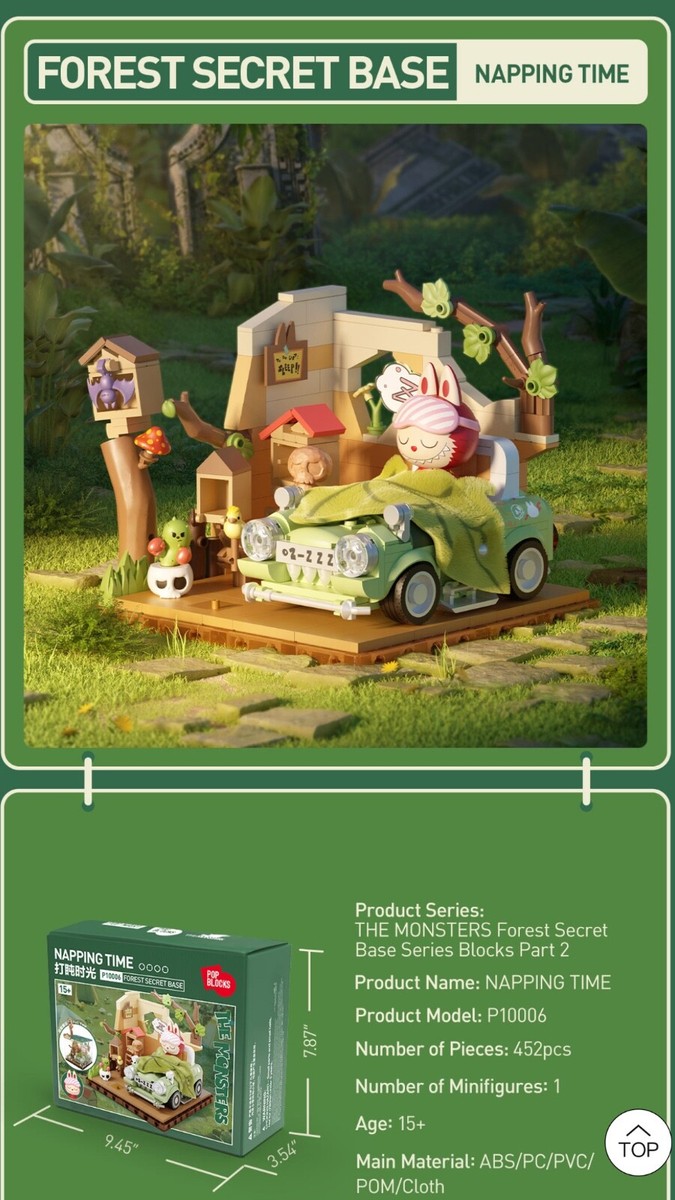 The Monsters Forest Secret Base Series Blocks | eBay