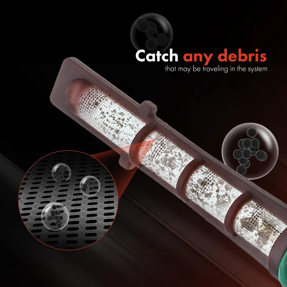 Tubo de orificio de aire acondicionado para Ford F-150 F-250 F-350 Lincoln Navigator Mazda Mountaineer Foto 3 de 4