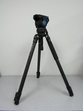 Benro C373FBV6H Series 3 Carbon Fiber Video Tripod - Max Load 13.2 lb