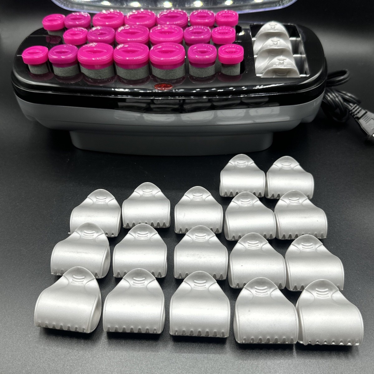 How To Clip Conair Hot Rollers Roller Clips Hot Rollers Inch