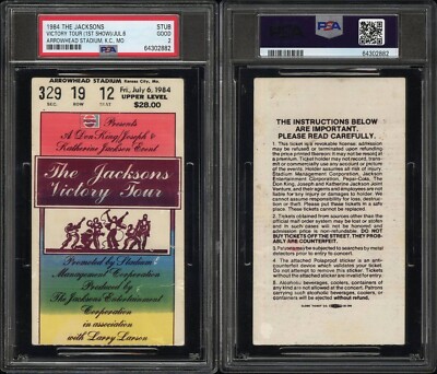 MICHAEL JACKSON/JACKSON 5 VICTORY AKA”THRILLER”WORLD TOUR 1984