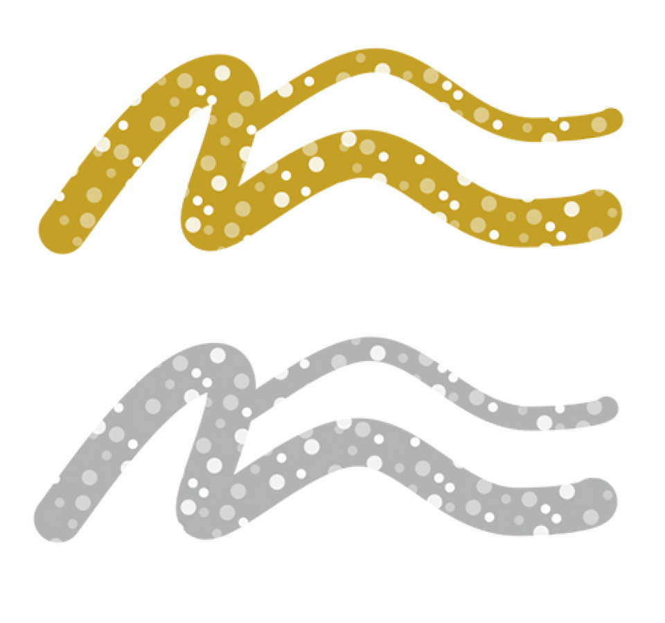 Pebeo Porcelaine 150 Gold Silver Paint Pens Twin Marker Set Ceramic