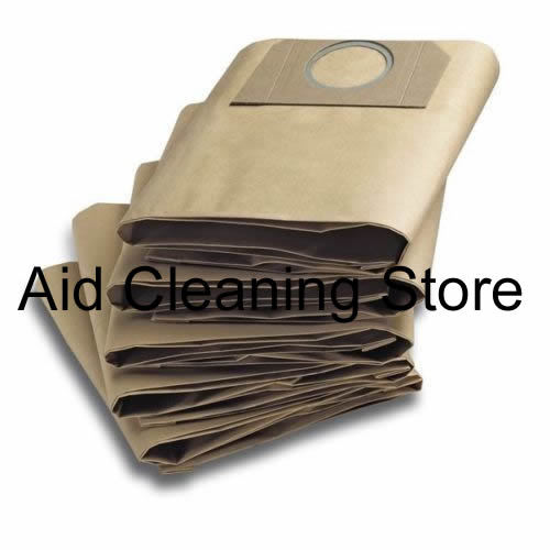 Karcher Vacuum Cleaner Bags WD3.500 WD3.540 WD5.800 Wet & Dry 5PK AB27