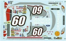 Slixx 1803 60 Grainger 2002-Greg Biffle 1/24 waterslide Nascar decal
