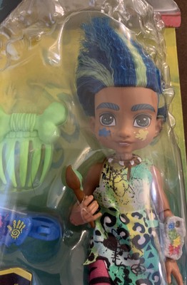 Cave Club Slate Doll Prehistoric Doll With Dinosaur Pet